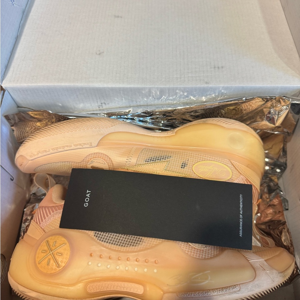 Way of Wade Li Ning 10 size 6.5 Sweet Orange - Picture 6 of 7